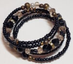 Five band bracelet - Dark Elegance