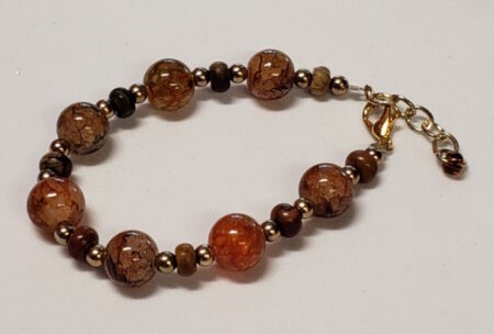 Single Bracelet - Orange Polish