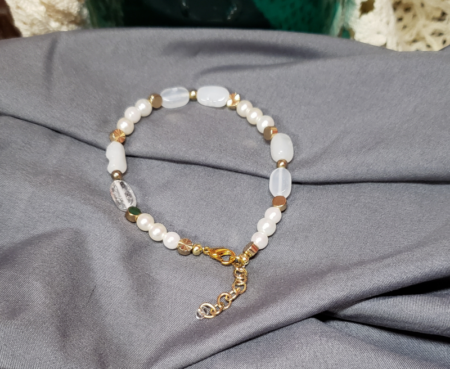 Single Bracelet - Blanca & Pearl