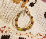 Lime Stone - Double Bracelet