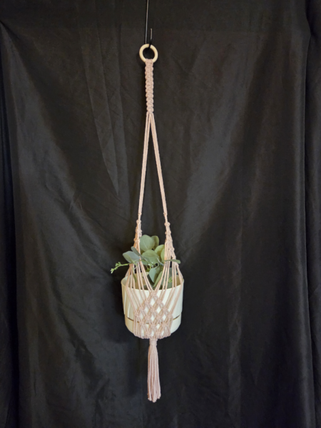 Pearl - Long Double Diamond Plant Hanger