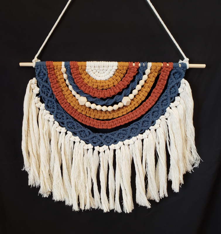 Reverse Bow with Tassels